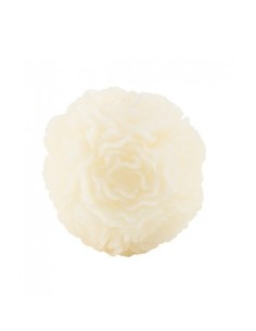 CANDELA PEONIA AVORIO 13,2X12,8X11,3 CM