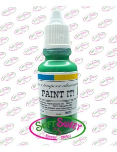COLORANTE A TEMPERA ALIMENTARE PAINT IT VERDE 18 GR
