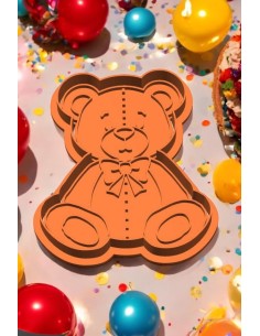 TAGLIAPASTA-BISCOTTI ORSO PELUCHE 10 CM