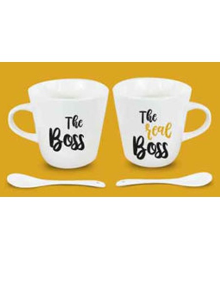 TAZZINE BOSS IN CERAMICA SET 2 PZ