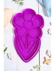 TAGLIAPASTA-BISCOTTI FIORE MARGHERITA 5 PETALI 14 CM
