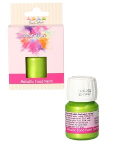 COLORANTE ALIMENTARE LIQUIDO METALLICO VERDE CHIARO 30 ML