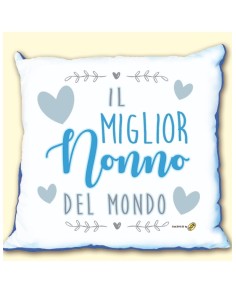 CUSCINO IL MIGLIOR NONNO DEL MONDO 40 CM