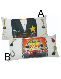 CUSCINO MAXI MILLE MIGLIA DI AUGURI PAPA 80X40 CM