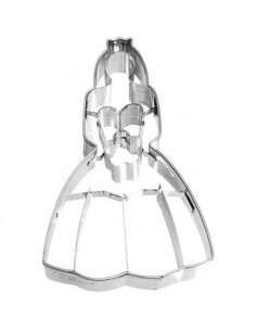 STAMPINO TAGLIAPASTA IN ACCIAIO INOX SPOSA 9CM