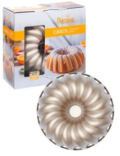 STAMPO CAROL IN ALLUMINIO PRESSOFUSO 24X10H CM