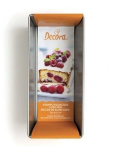 STAMPO IN ACCIAIO INOX ANTIADERENTE PLUM CAKE 30X11,5 X 7H CM